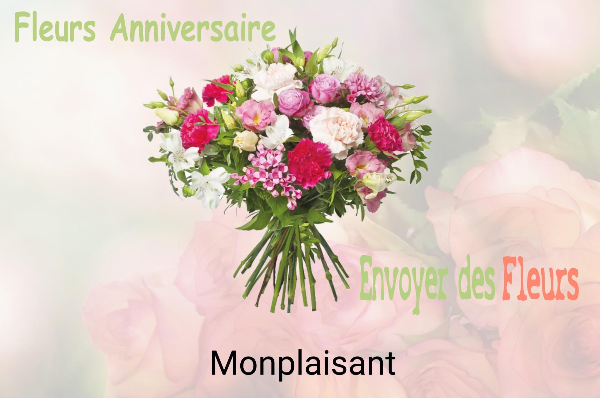 Bouquet de fleurs d’anniversaire livré à Monplaisant